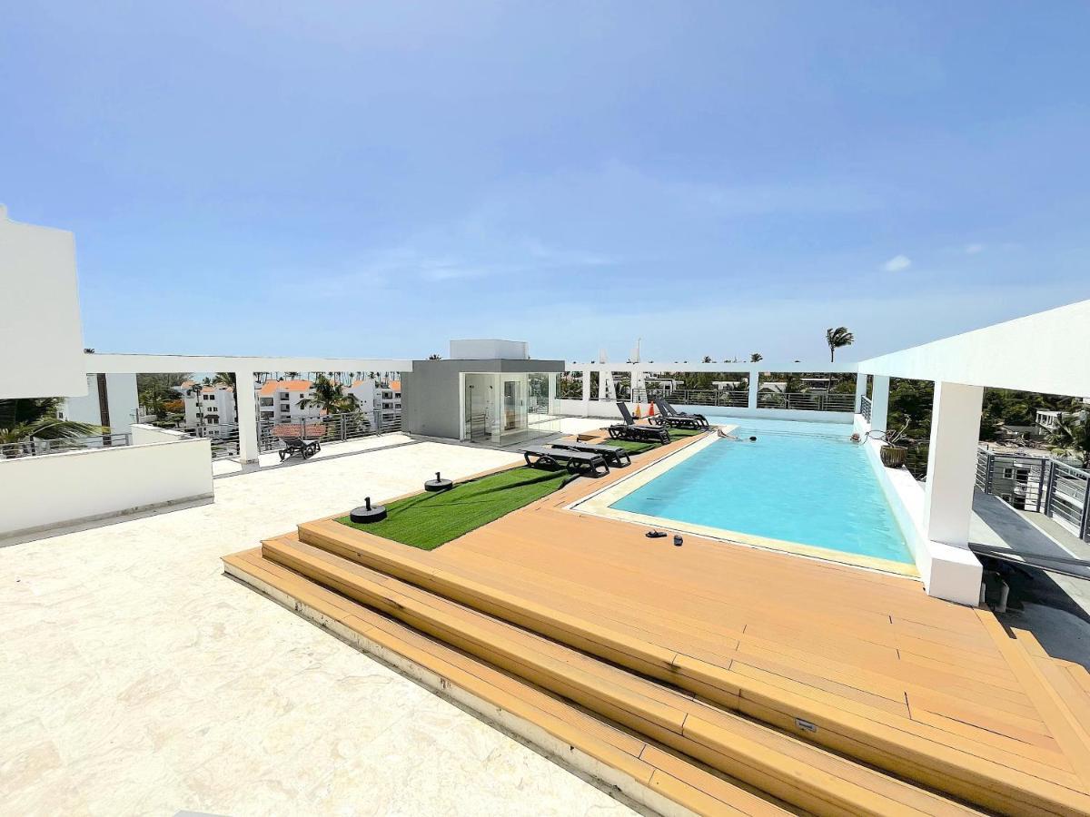 Rooftop Pool Ducassi Studio Suites Deluxe Hotel Beach Club & Spa Punta Cana Exterior photo